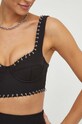 Top Patrizia Pepe 2C1519.A360 μαύρο