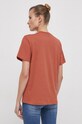 Odzież Calvin Klein t-shirt bawełniany K20K205448 pomarańczowy