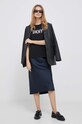 Dkny t-shirt P9BH9AHQ czarny AW23