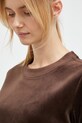Dkny t-shirt brązowy DP3T5950