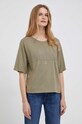 Dkny t-shirt zielony E33T9USB