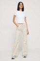 Abercrombie & Fitch t-shirt KI139.3576.100 biały AW23