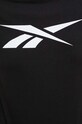 Хлопковая футболка Reebok 100073066 чёрный