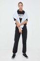 Бавовняна футболка Reebok Classic 100036314 чорний AW23