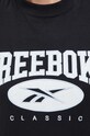 Бавовняна футболка Reebok Classic 100036314 чорний
