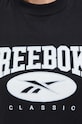 Памучна тениска Reebok Classic ARCHIVE ESSENTIALS 100036314 черен