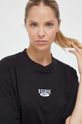 Βαμβακερό μπλουζάκι Reebok Classic ARCHIVE ESSENTIALS μαύρο 100036332