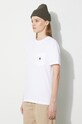Carhartt WIP tricou din bumbac alb I032215.02XX
