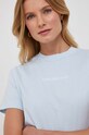 Calvin Klein Jeans t-shirt bawełniany niebieski J20J221065