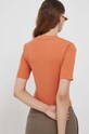 Oblačila Kratka majica Calvin Klein Jeans J20J222379 oranžna