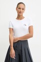 Хлопковая футболка Calvin Klein Jeans 2 шт J20J219734 розовый SS25
