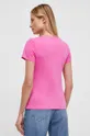 różowy Calvin Klein Jeans t-shirt bawełniany 2-pack