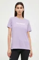 fioletowy Mammut t-shirt sportowy Core