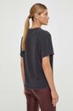 Одяг Бавовняна футболка The Kooples FTSC27038K чорний