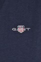 Хлопковая футболка Gant 4200750 тёмно-синий