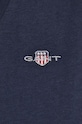Бавовняна футболка Gant 4200750 темно-синій
