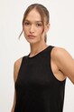 Odzież Casall top treningowy Soft Texture 23102 czarny