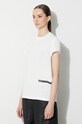 Rick Owens t-shirt in cotone bianco DS02C5208.RNER1