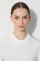 Βαμβακερό μπλουζάκι Rick Owens DS02C5208.RNER1 λευκό