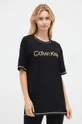 чорний Піжамна футболка Calvin Klein Underwear Жіночий