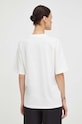 Одяг Бавовняна футболка By Malene Birger Q70728009Z бежевий