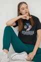 Converse t-shirt bawełniany 10025691.A02 czarny AW23