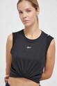 Топ для бега Reebok чёрный 100034914