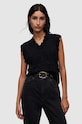 Majica kratkih rukava AllSaints VANESSA crna WK036Z