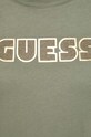 Хлопковая футболка Guess зелёный W4RI30.I3Z14