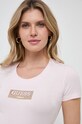 Odzież Guess t-shirt W4RI33.J1314 różowy