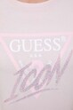 Guess pamut póló ICON W4RI41.I3Z14 rózsaszín