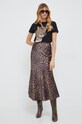 Guess t-shirt LEOPARD W4RI12.K9SN1 czarny SS24