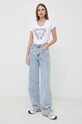 Guess t-shirt FLOWERS W4RI38.J1314 biały SS24