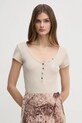 Футболка Guess бежевый W4RP47.K1814
