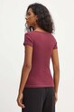 Îmbrăcăminte Guess tricou W4RP47.K1814 burgundia