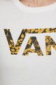 Vans tricou din bumbac VN000EXNFS81 bej