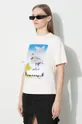 růžová Bavlněné tričko Heron Preston Censored Heron Ss Tee
