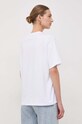 Odzież La Mania t-shirt bawełniany BONI.2 biały