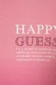 roza Otroška bombažna kratka majica Guess