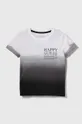 črna Otroška bombažna kratka majica Guess Dekliški