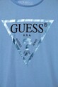 Guess tricou de bumbac pentru copii J73I56.K8HM0.9BYX albastru AA00