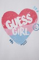Κοριτσίστικα Παιδικό μπλουζάκι Guess K3YI02.K6YW4.9BYX λευκό