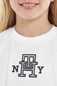 Tommy Hilfiger t-shirt bawełniany dziecięcy KG0KG07437.74.122.9BYX biały