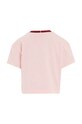 Dziewczynka Tommy Hilfiger t-shirt bawełniany dwustronny KG0KG07701.9BYX różowy