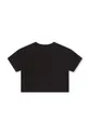 Παιδικό μπλουζάκι BOSS μαύρο