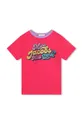 κόκκινο Βαμβακερό μπλουζάκι Marc Jacobs Για κορίτσια