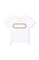 bela Otroška kratka majica Michael Kors Dekliški