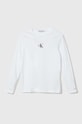 Calvin Klein Jeans longsleeve bawełniany dziecięcy bawełna biały IG0IG02135.9BYX