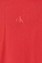Dziewczynka Calvin Klein Jeans t-shirt bawełniany IG0IG02136.9BYX czerwony