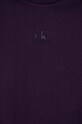 Хлопковая футболка Calvin Klein Jeans IG0IG02136.9BYX бордо AW23